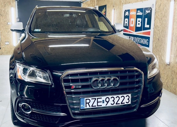 Audi SQ5 cena 93900 przebieg: 239643, rok produkcji 2015 z Kolbuszowa małe 379